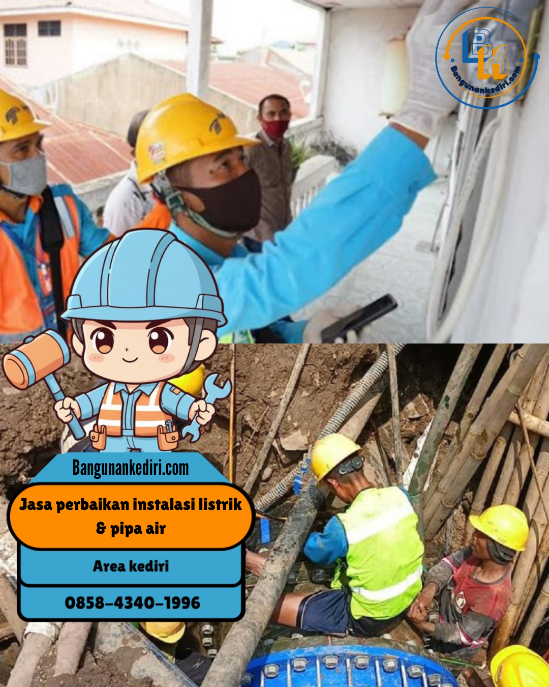 Jasa Instalasi Listrik dan Air